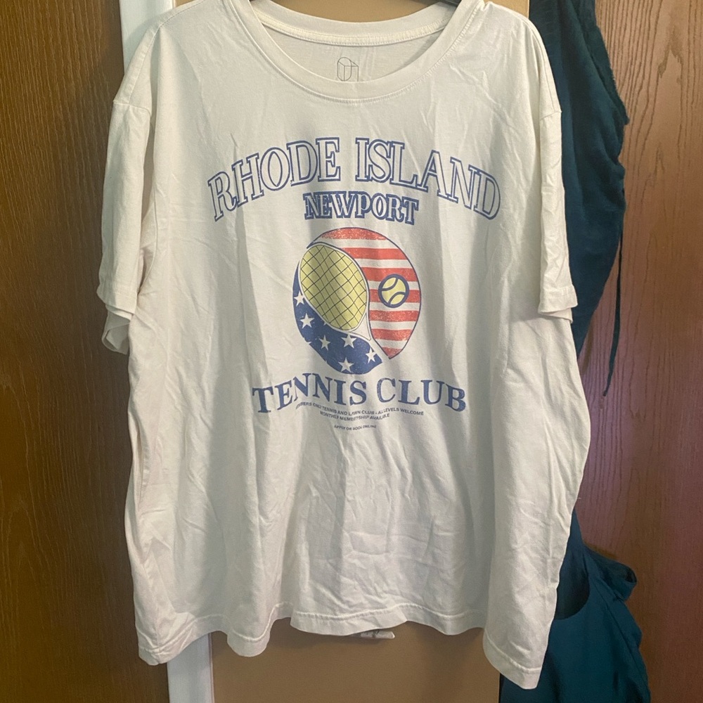 Tennis Club White Tee